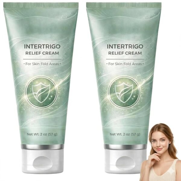 Intertrigo Relief Cream (2 Pack) - Anti-Chafing & Moisture Barrier Cream
