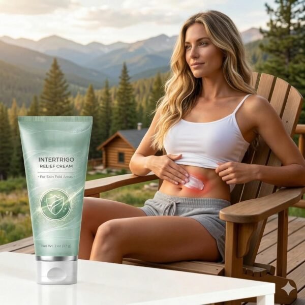Intertrigo Relief Cream (2 Pack) - Anti-Chafing & Moisture Barrier Cream